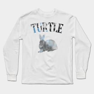 Slightly Wrong Turtle - Funny, Cute, Animal, Gift, Present Long Sleeve T-Shirt